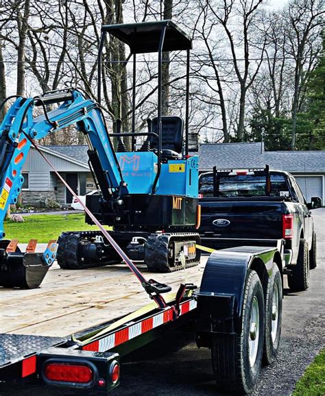 towing mini excavator melton|Loading, Transporting & Unloading Your Mini Excavator .